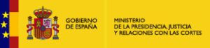 logo Gobierno de españa Miniesterio de la presidencia, justicia y relaciones con las cortes