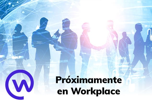 varias personas hablando entre ellas, banner comunidad Workplace